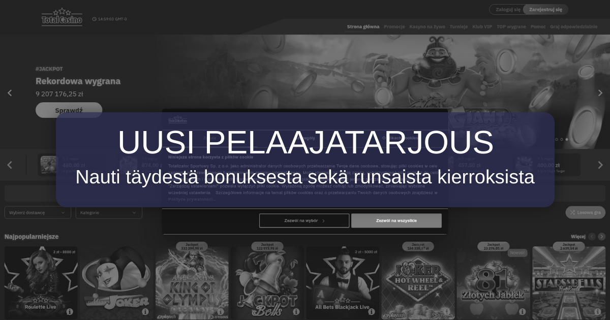 Total Casino - Suomen Johtava Nettikasino